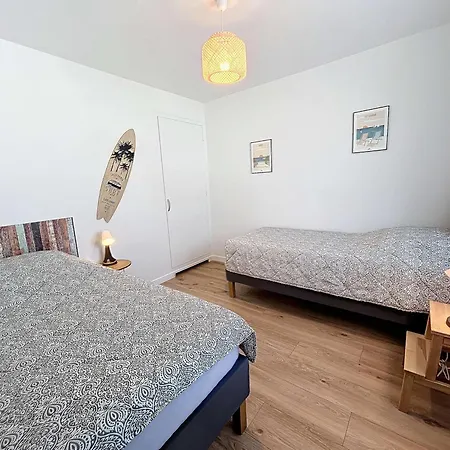 Maison Renovee Avec Jardin, 200m Plage, 600m Commerces, Parking, Terrasse, Wifi, Pas D'animaux - Fr-1-361-545 * 쥘-루빌-레팡